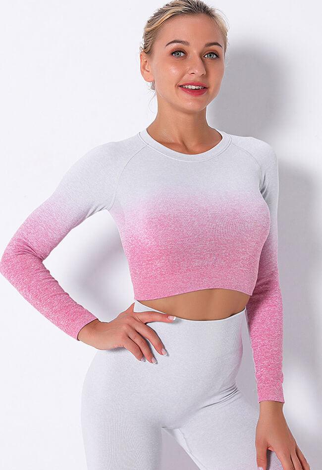 Ombre Strength Seamless Top - Mayzia