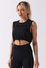 Balance Sleeveless Crop Top - Mayzia