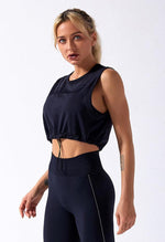 Balance Sleeveless Crop Top - Mayzia