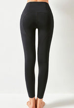 Contrast Pocket Tummy Control Legging - Mayzia