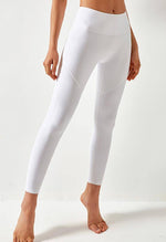 Contrast Pocket Tummy Control Legging - Mayzia