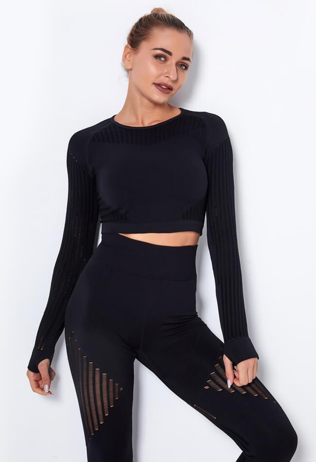 CORE Seamless Sleeved Top - Mayzia