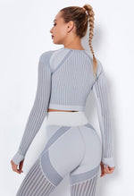 CORE Seamless Sleeved Top - Mayzia