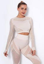 CORE Seamless Sleeved Top - Mayzia