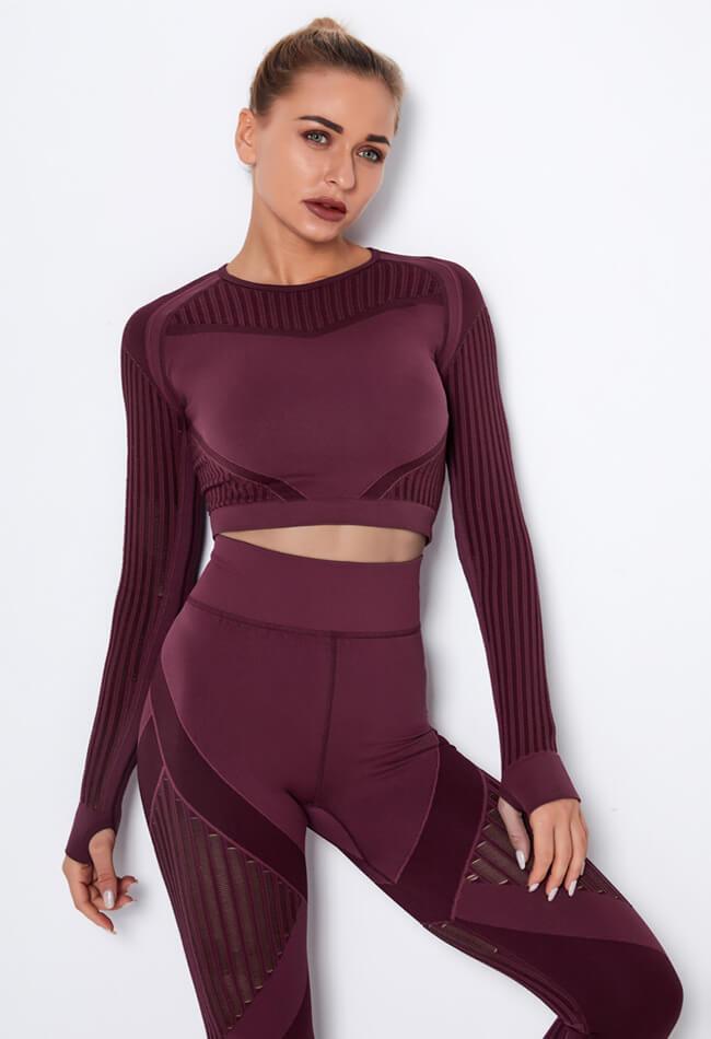 CORE Seamless Sleeved Top - Mayzia