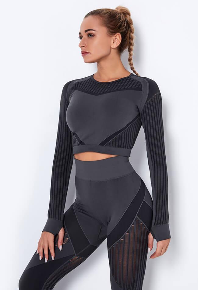 CORE Seamless Sleeved Top – Mayzia