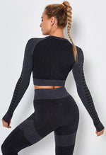 Demand Seamless Sleeved Top - Mayzia