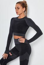 Demand Seamless Sleeved Top - Mayzia