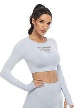 Dreamy Seamless Sleeved Top - Mayzia