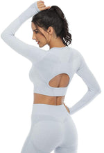 Dreamy Seamless Sleeved Top - Mayzia