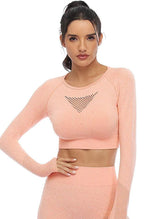 Dreamy Seamless Sleeved Top - Mayzia