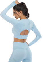 Dreamy Seamless Sleeved Top - Mayzia