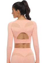 Dreamy Seamless Sleeved Top - Mayzia