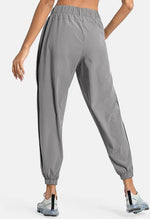 Elastic Waist Pocket Jogger Sweatpants - Mayzia