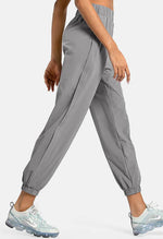 Elastic Waist Pocket Jogger Sweatpants - Mayzia