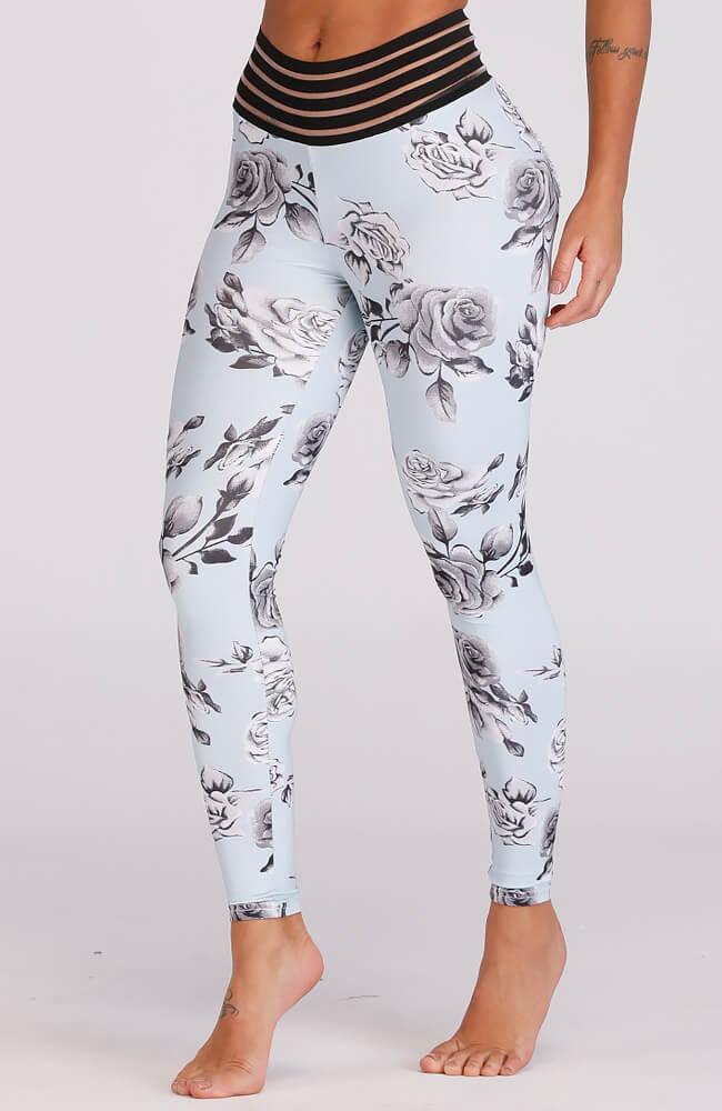 Floral Pocket Push Up Legging - Mayzia