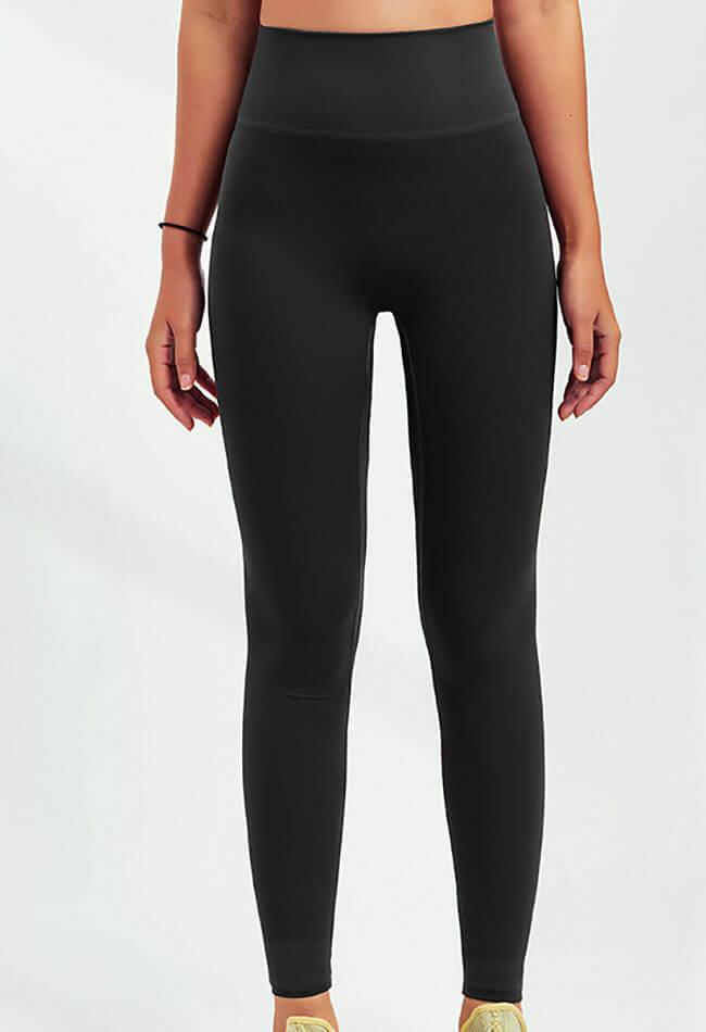 High Waist Compression Elastic Legging - Selma - Mayzia