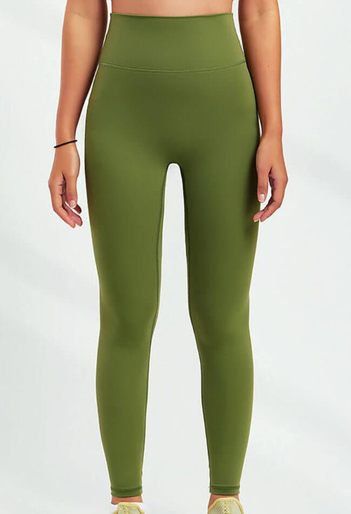 High Waist Compression Elastic Legging - Selma - Mayzia