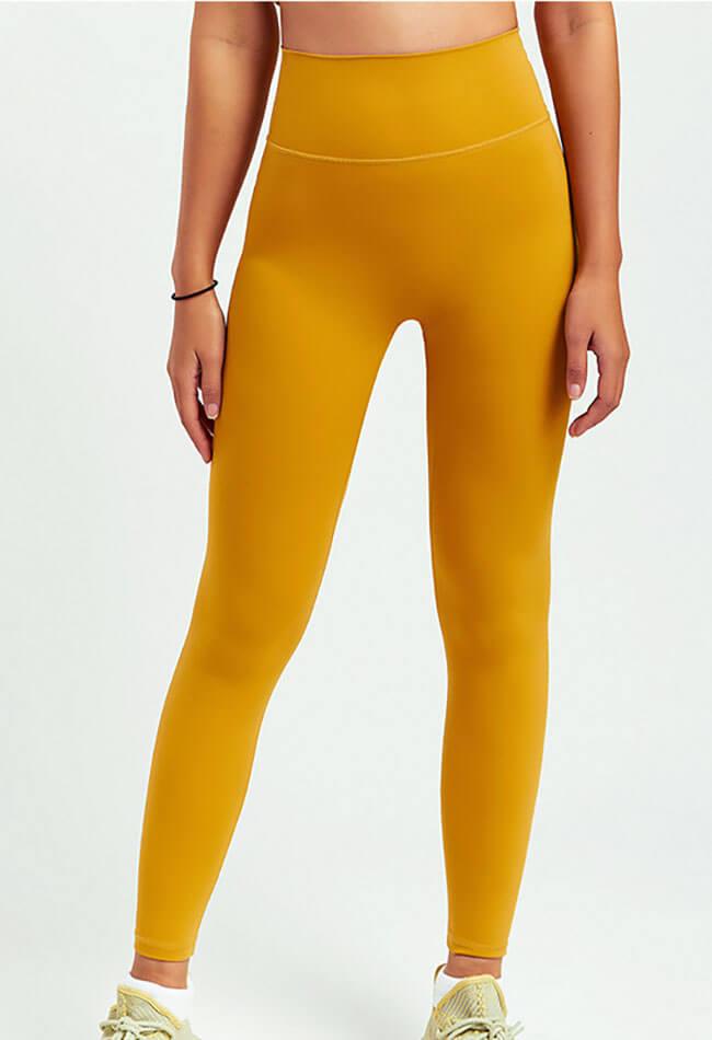 High Waist Compression Elastic Legging - Selma - Mayzia