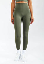 High-Waist Compression Elastic Train Legging - Luna - Mayzia