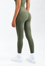 High-Waist Compression Elastic Train Legging - Luna - Mayzia