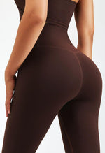 High-Waist Compression Elastic Train Legging - Luna - Mayzia