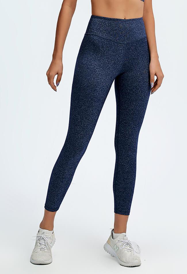 High-Waist Fine Flash Legging - Beyond - Mayzia