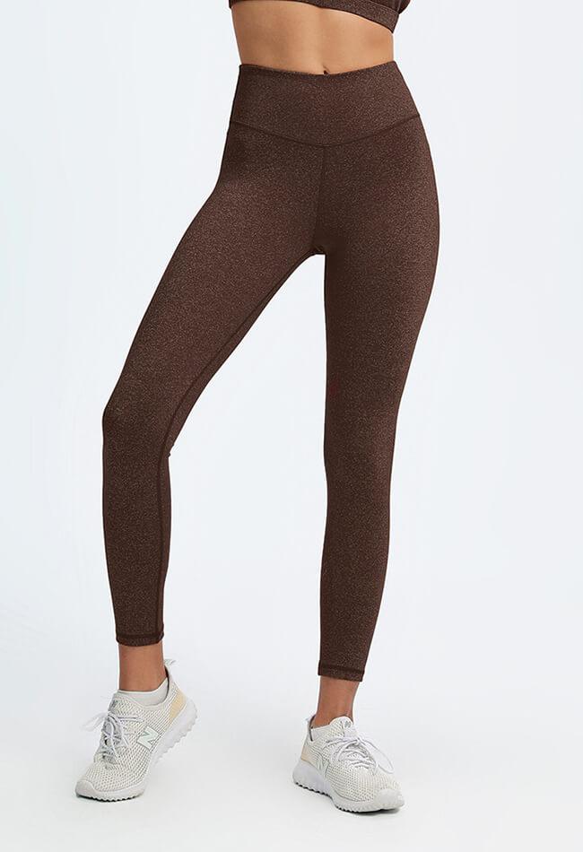 High-Waist Fine Flash Legging - Beyond - Mayzia