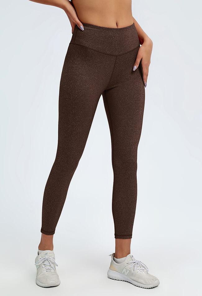 High-Waist Fine Flash Legging - Beyond - Mayzia