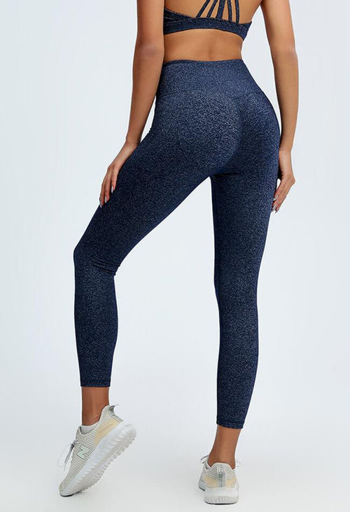 High-Waist Fine Flash Legging - Beyond - Mayzia