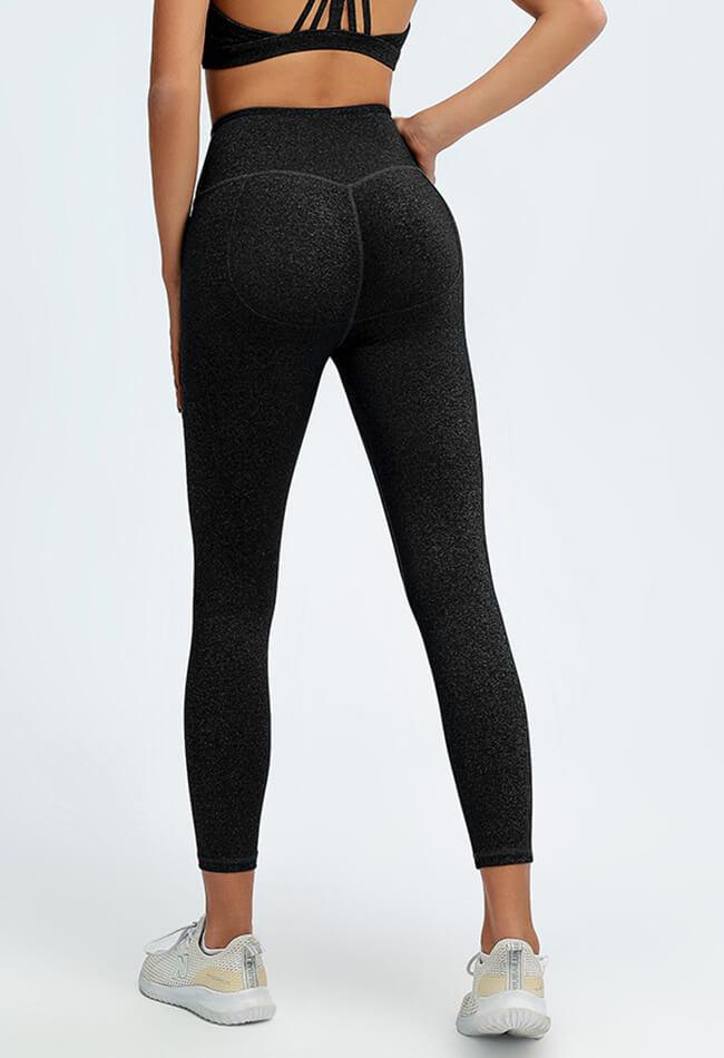 High-Waist Fine Flash Legging - Beyond - Mayzia