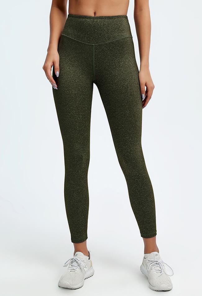 High-Waist Fine Flash Legging - Beyond - Mayzia