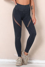 High-Waist Mesh Seamless Legging - Haven - Mayzia