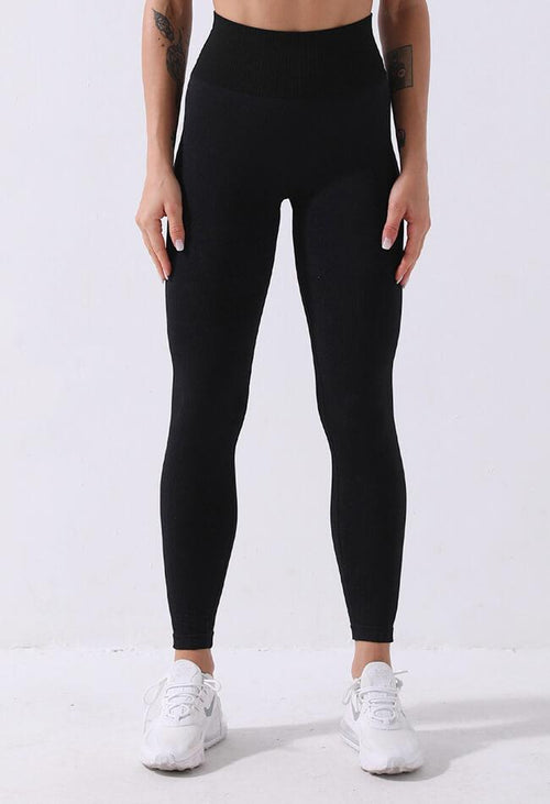 High Waist Printed Seamless Legging - Hera - Mayzia