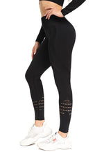 Hollow Out Seamless Legging - Vivid - Mayzia