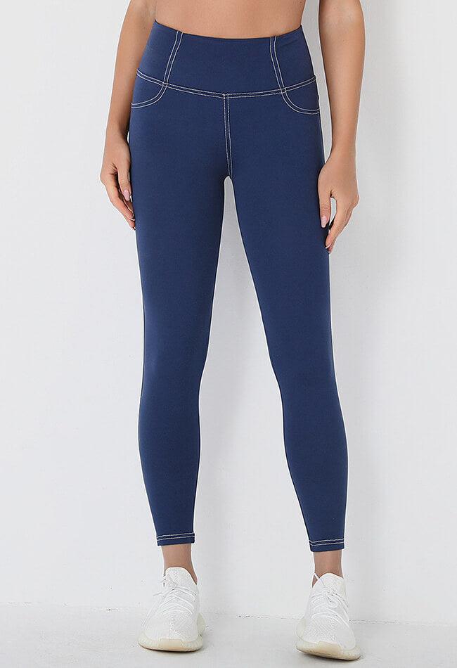 Imitation Denim Pocket Legging - Mayzia