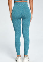 Leopard High Waist Stretch Legging - Linen - Mayzia