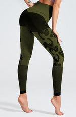 Mesh Camo Seamless Legging - Mayzia