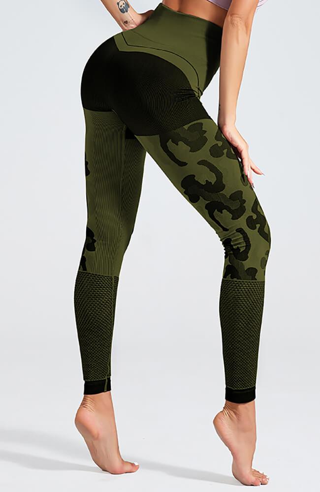 Mesh Camo Seamless Legging - Mayzia