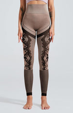 Mesh Camo Seamless Legging - Mayzia