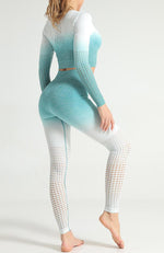 Ombre Hollow Legging - Mayzia