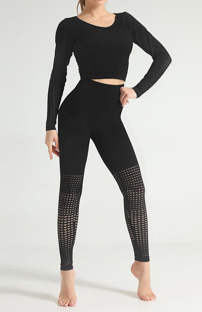 Ombre Hollow Legging - Mayzia