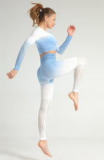 Ombre Hollow Legging - Mayzia