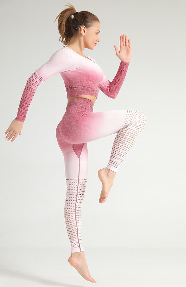 Ombre Hollow Legging - Mayzia