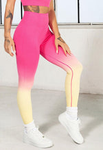 Ombre Seamless High-Waist Legging - Galaxy - Mayzia