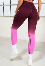 Ombre Seamless High-Waist Legging - Galaxy - Mayzia