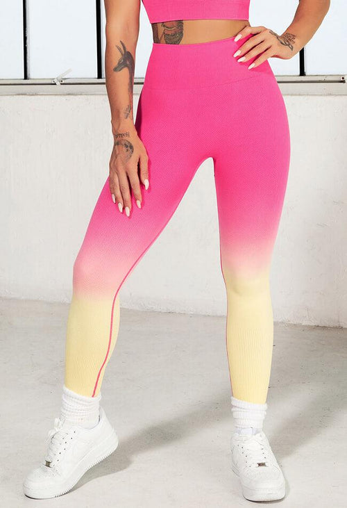 Ombre Seamless High-Waist Legging - Galaxy - Mayzia