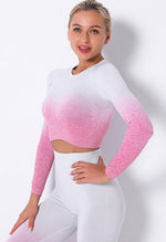 Ombre Strength Seamless Top - Mayzia