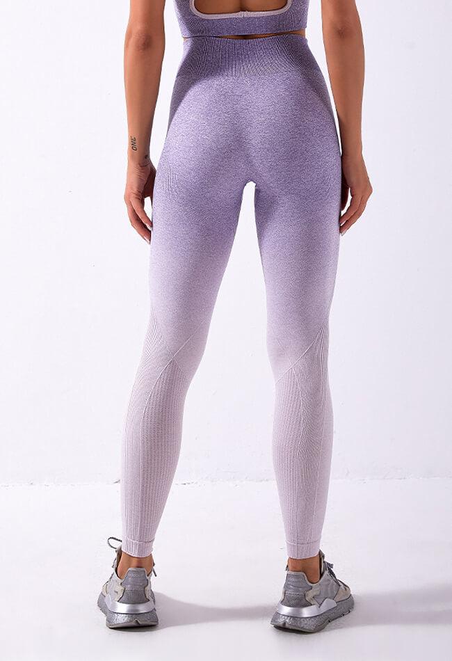 Ombre seamless leggings grey hot sale