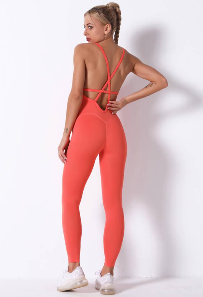 Open Back Jumpsuit - Mayzia